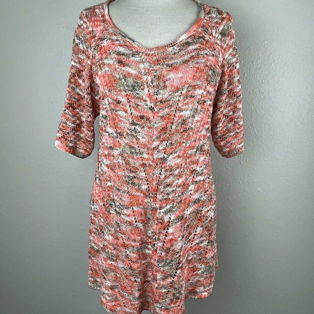 Dressbarn V Neck Sweater Top Size XL EUC